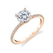 Round Diamond Solitaire Engagement Ring