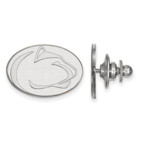 Penn State Sterling Silver Lion Head Lapel Pin