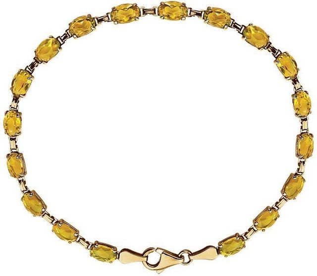 14kt Yellow Gold Citrine 7
