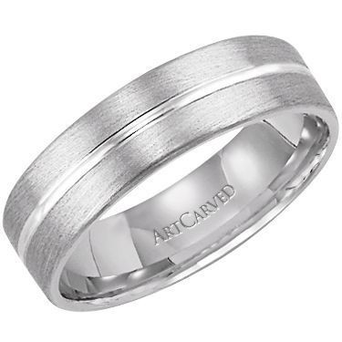 ArtCarved Men's Comfort Fit Wedding Band