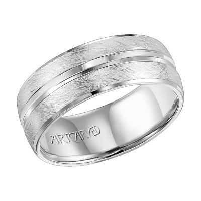 ArtCarved Vernon Mens Wedding Band