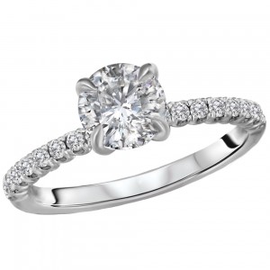 Timeless Diamond Engagement Ring