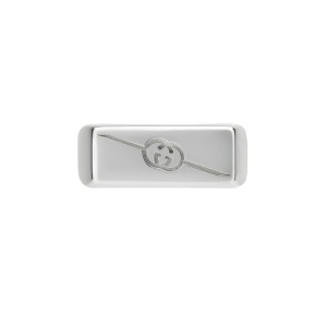 Gucci Tag Ring with Interlocking G Logo
