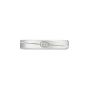 Gucci Ring Interlocking G Logo 4mm Band