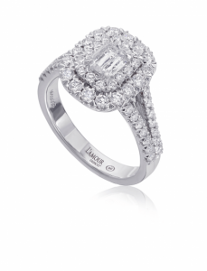 Christopher Designs L158-050 Engagement Ring