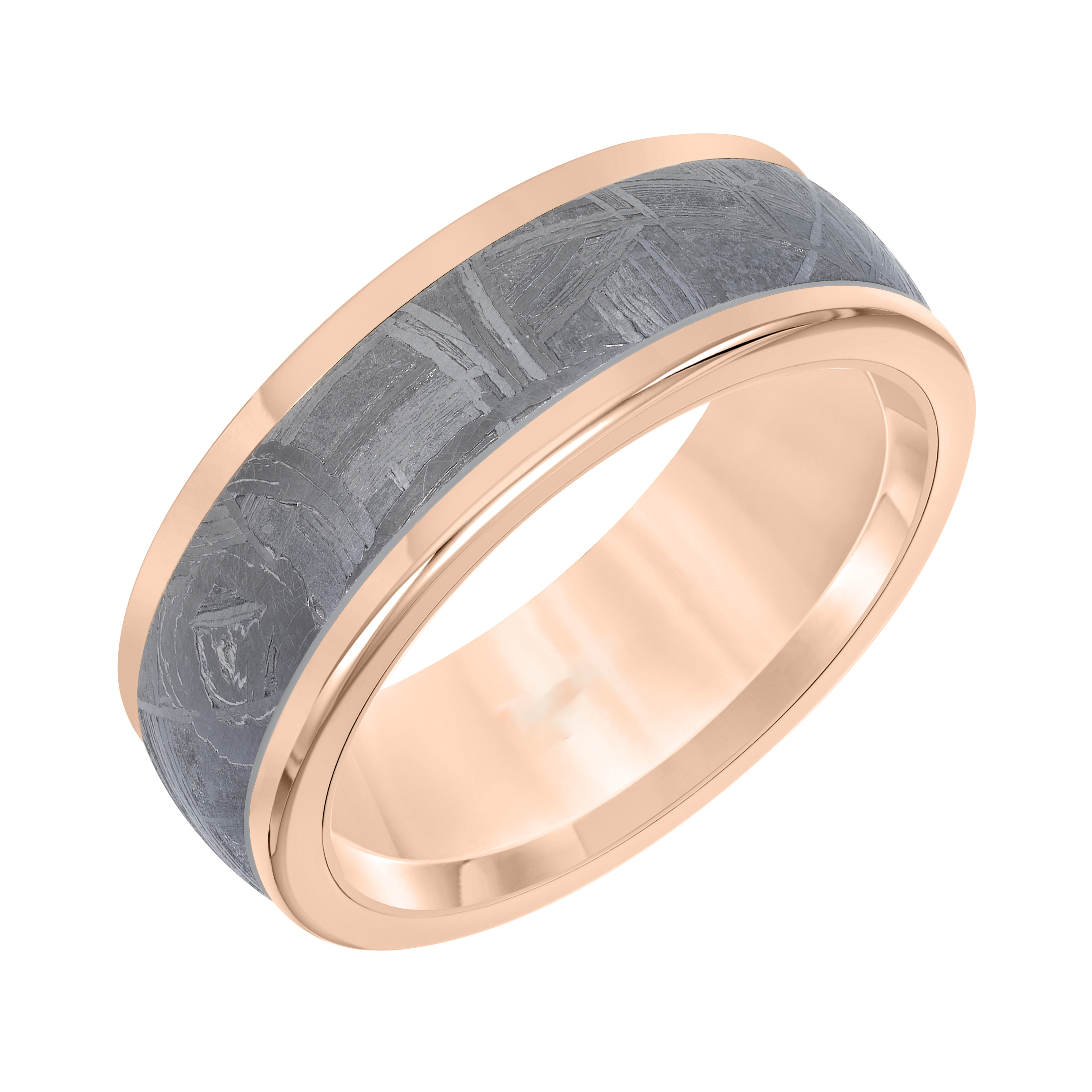 Rose Tungsten Carbide and with Meteorite Insert