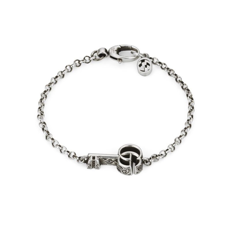 Gucci GG Marmont Bracelet with Key and Double G Detail