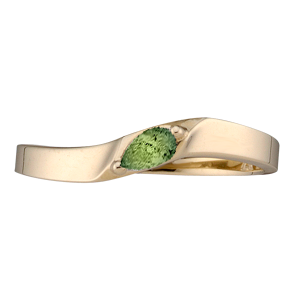 Mothers Ring Style 155 Birthstone Ring with 1 Stone