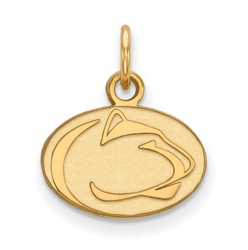 Penn State 14k Yellow Gold Lion Head Pendant