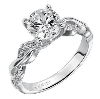 ArtCarved Diamond Engagement Ring