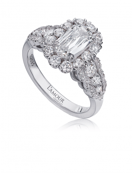 Christopher Designs L106-100 Engagement Ring