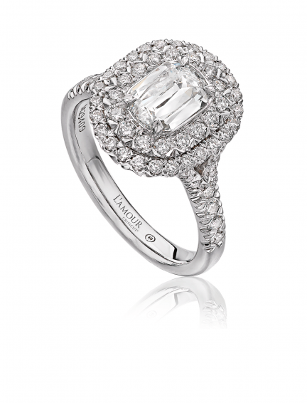 Christopher Designs L124-100 Engagement Ring