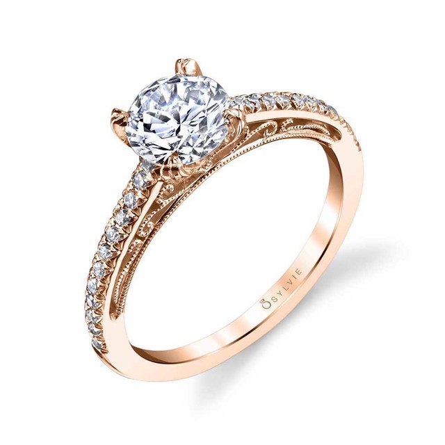 Amorette Classic Solitaire Engagement Ring