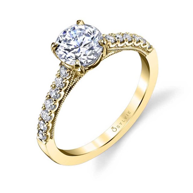 Clara Classic Solitaire Engagement Ring