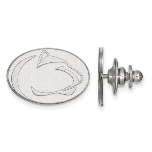 Penn State Sterling Silver Lion Head Lapel Pin