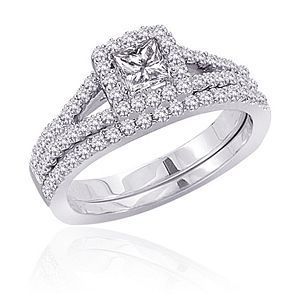 Beautiful 1/2 Carat Diamond Wedding Set