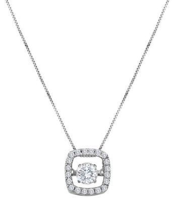 Stunning Heartbeat Diamond Pendant
