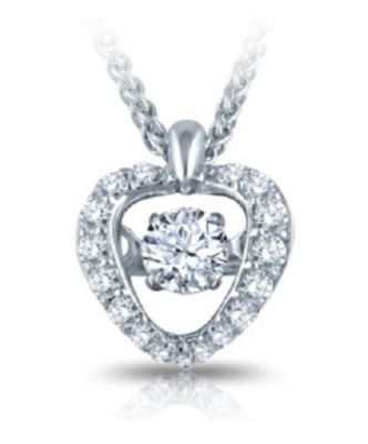 Lovely Heartbeat Diamonds Pendant