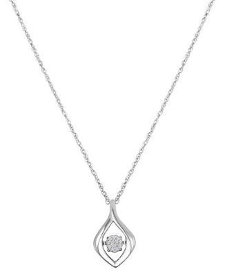 Chic Heartbeat Diamonds Fashion Pendant