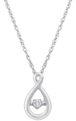 Alluring Heartbeat Diamonds Pendant