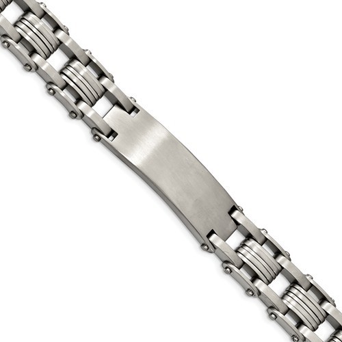 ID Bracelet in Stainless Steel